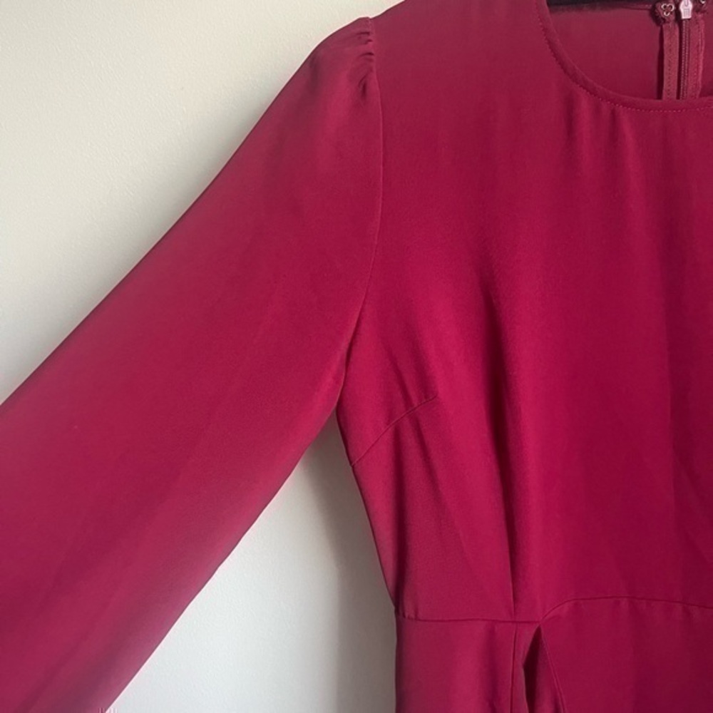 Lulus‎ Believe it or Not Wrap Dress - Picture 3 of 11